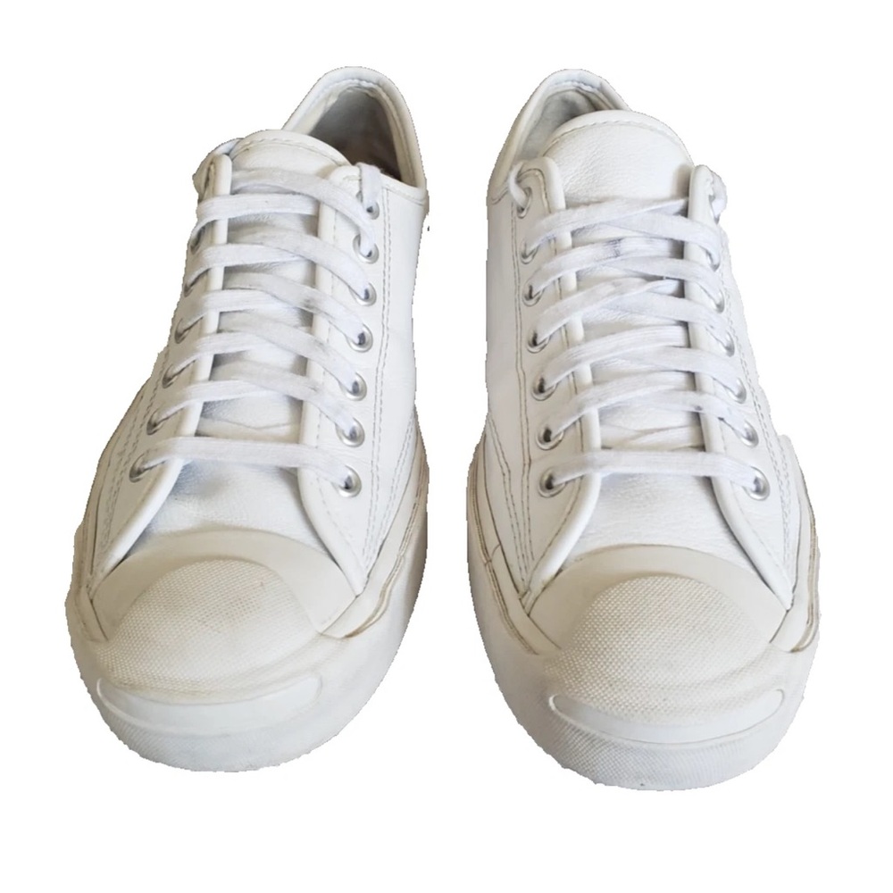 Jack Purcells white leather mens 9.5 - Picture 5 of 11